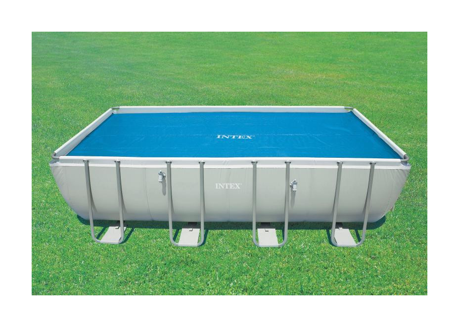 Copertura telo termico Intex 28018 per piscina 975 x 488cm UNIVERSALE