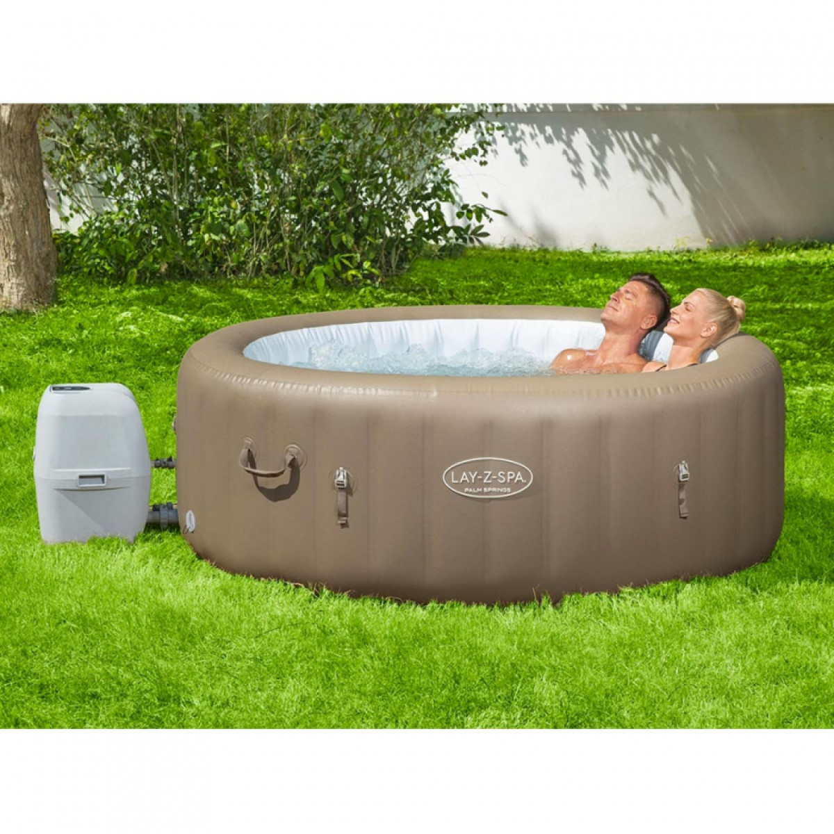 Piscina Idromassaggio Gonfiabile Lay-Z SPA Palm Spring Airjet 6 Posti BESTWAY 196x71cm codice 60017